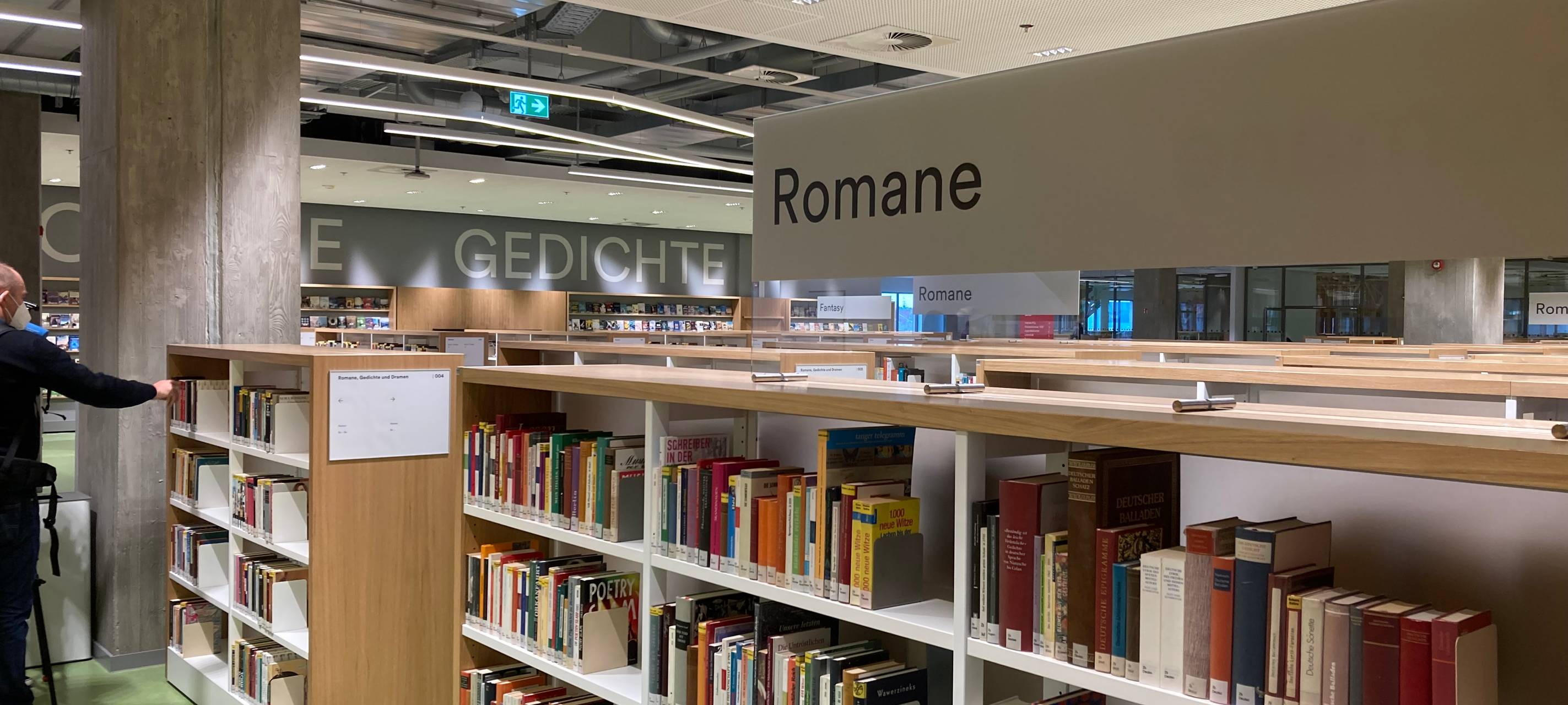 Romane in der Zentralbibliothek