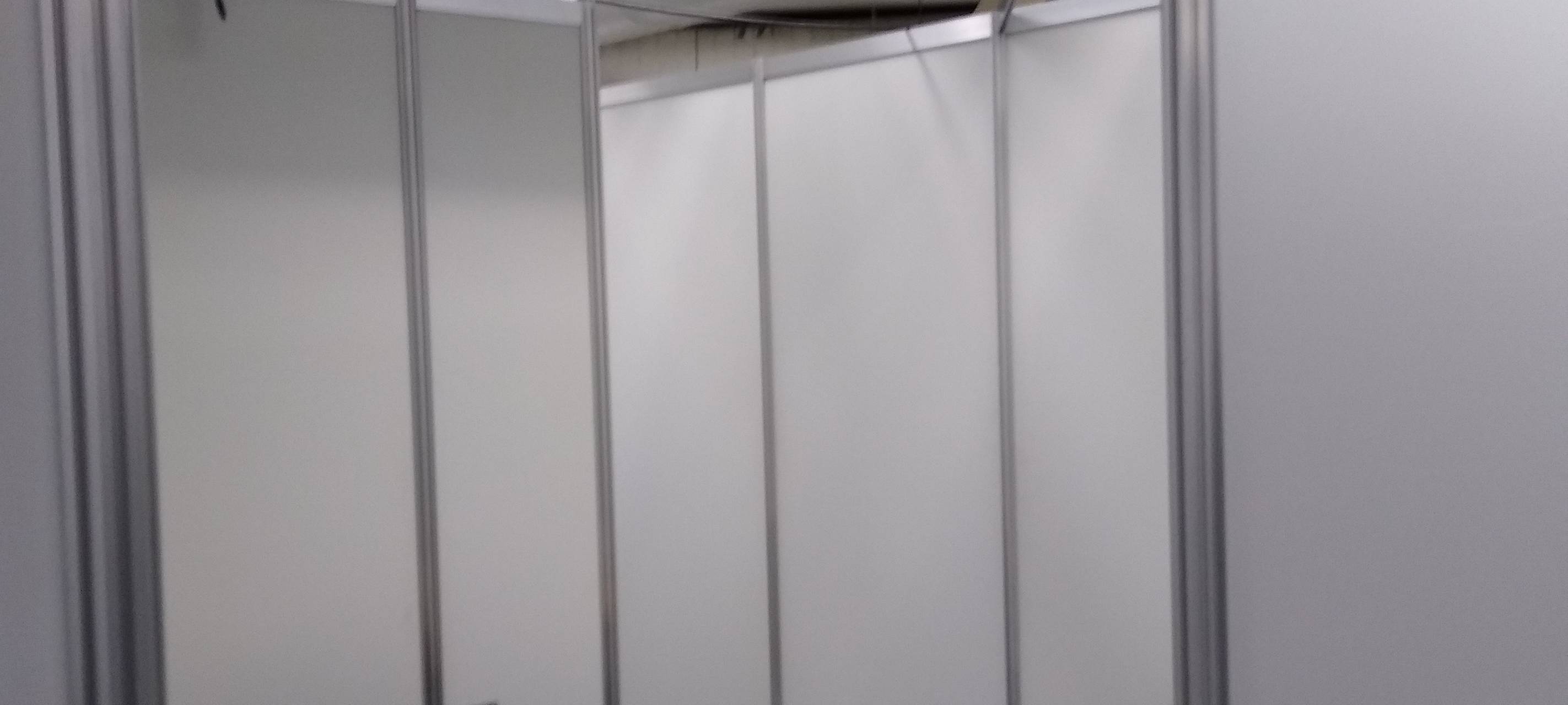 Düsseldorfer Impfzentrum 2.0 hinter dem Hauptbahnhof