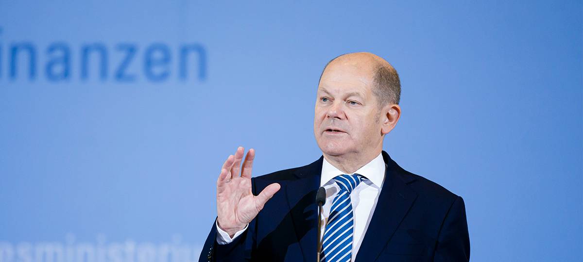 Scholz zu Gast bei Maikundgebung in Düsseldorf