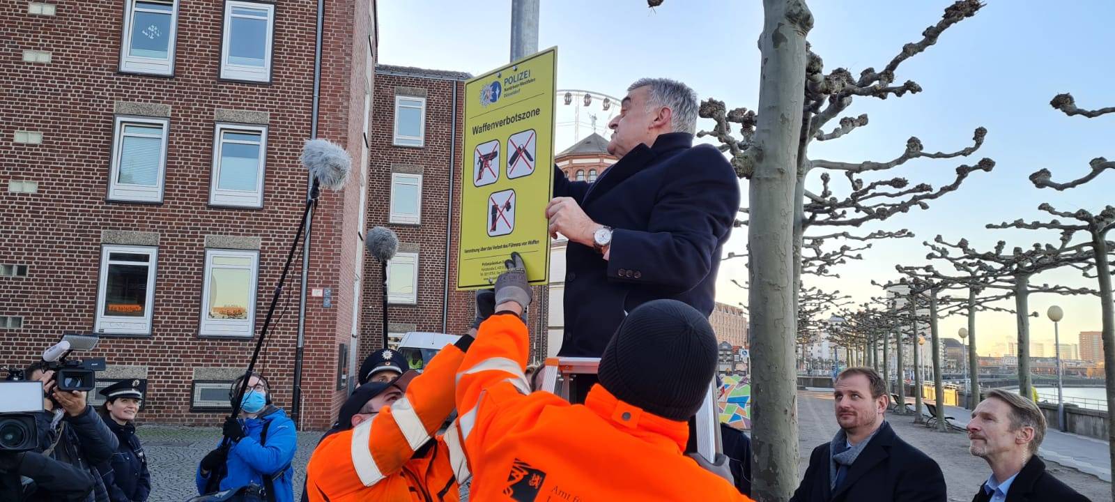 Düsseldorf: Altstadt wird Waffenverbotszone