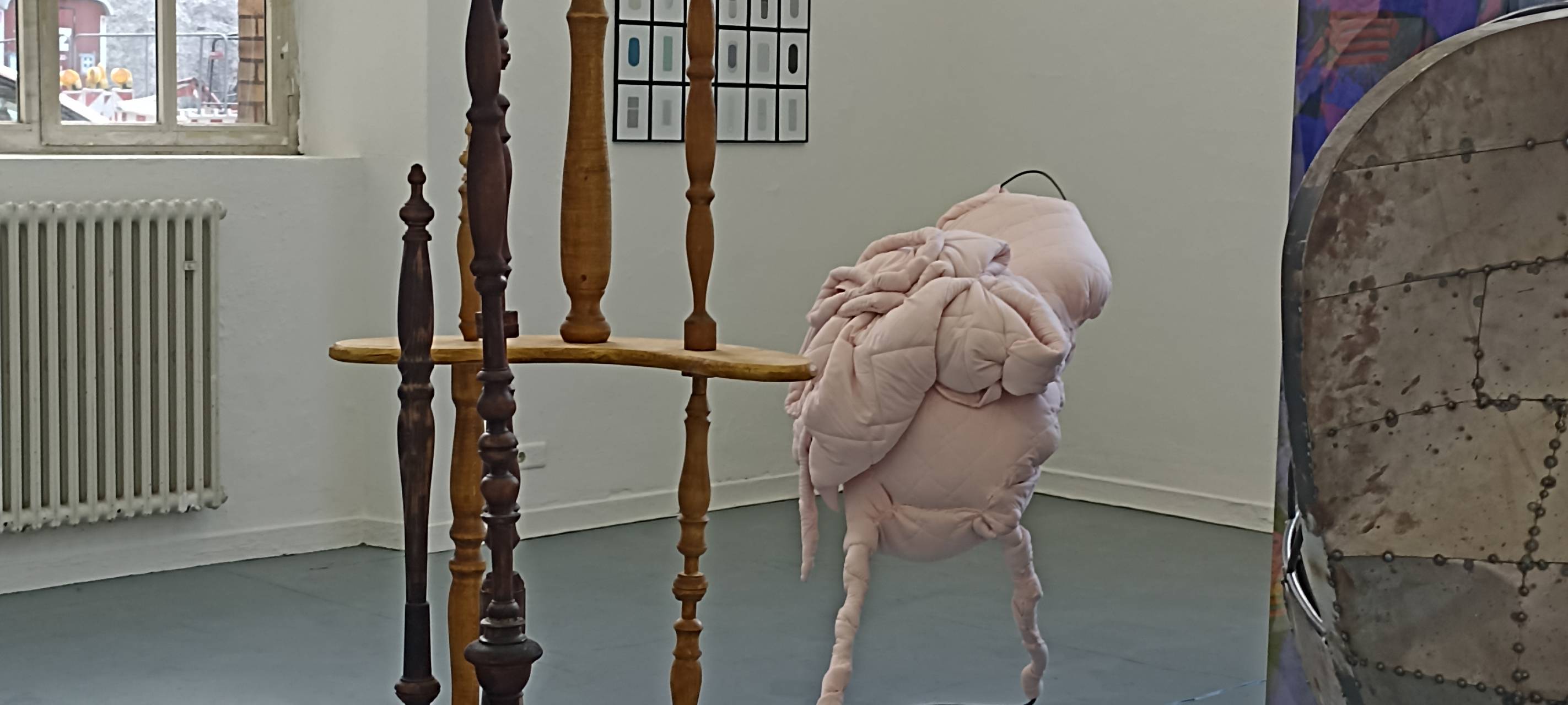 Morgen Rundgang durch Düsseldorfer Kunstakademie