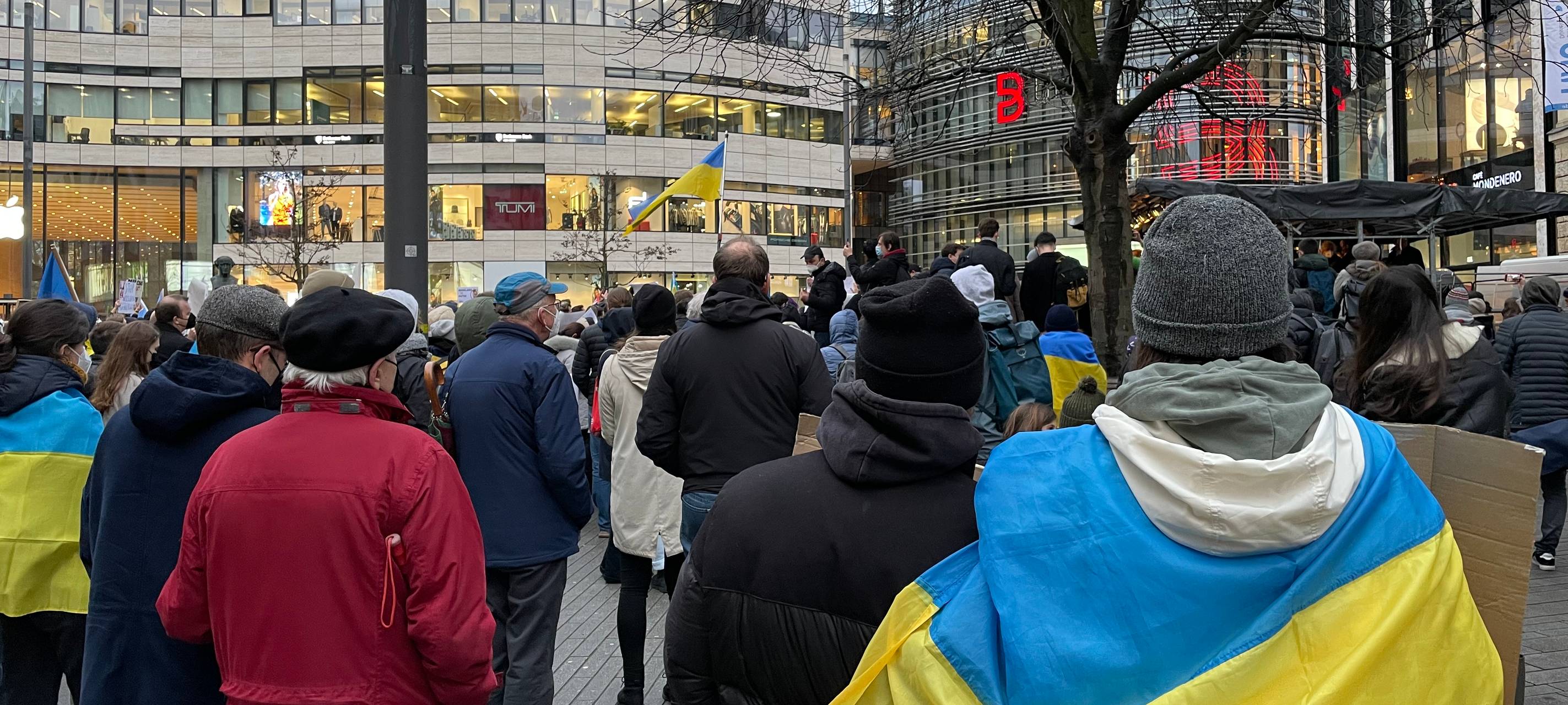 Düsseldorfer Solidarität mit der Ukraine