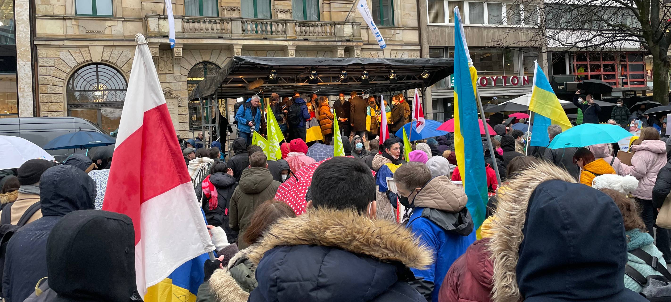 Düsseldorfer Solidarität mit der Ukraine