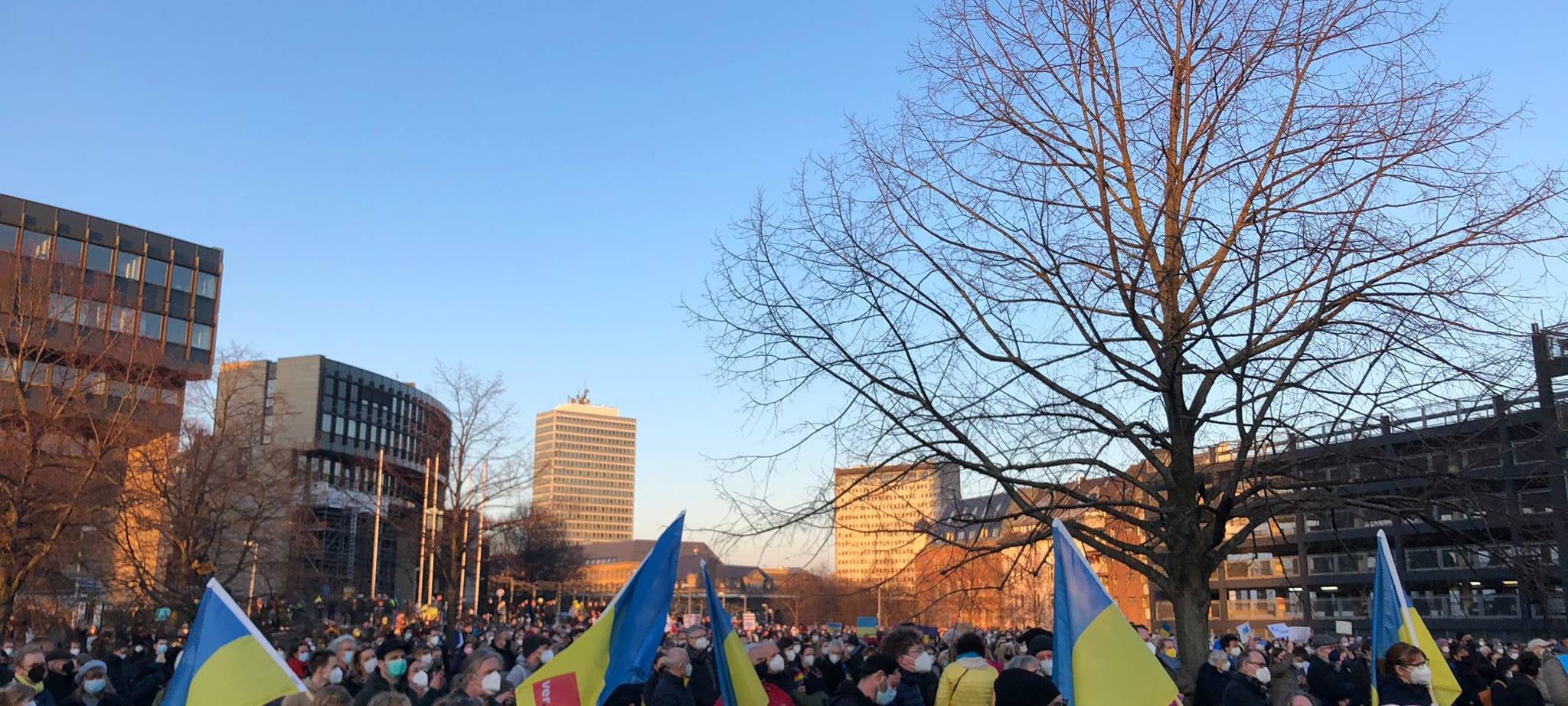 Demo für EU-Beitritt der Ukraine am Sonntag in Düsseldorf