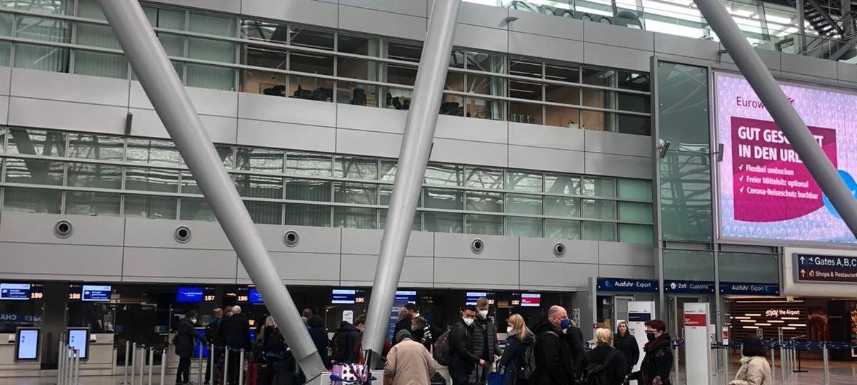 Am Düsseldorfer Flughafen ist das Leben zurück
