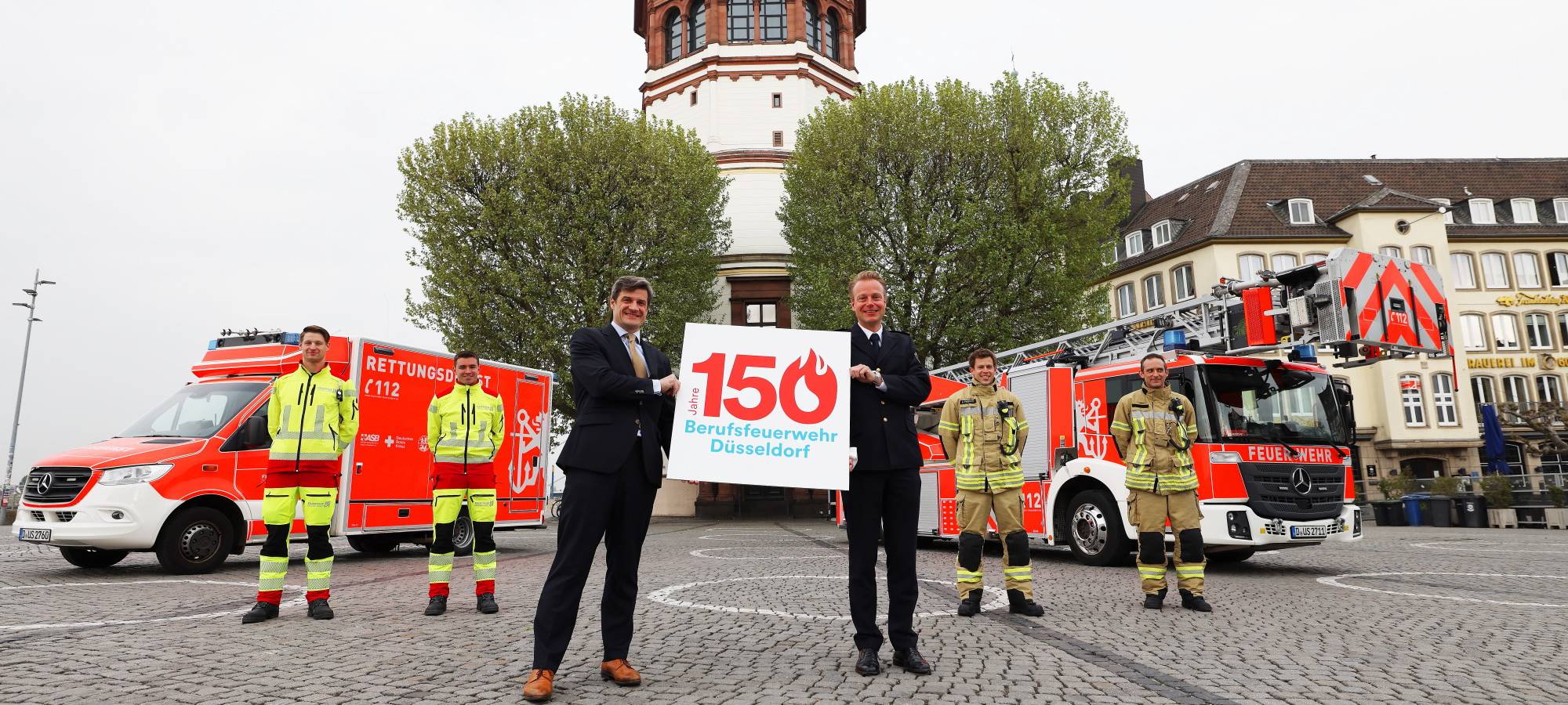 Karrieretag: Düsseldorfer Feuerwehr wirbt um Nachwuchs