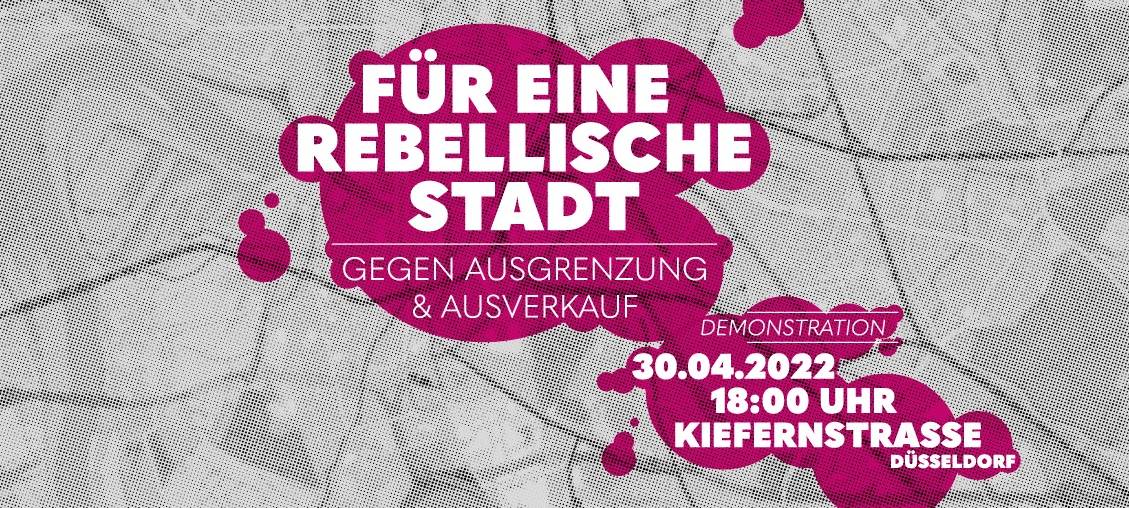 Düsseldorf: Proteste gegen die Gentrifizierung