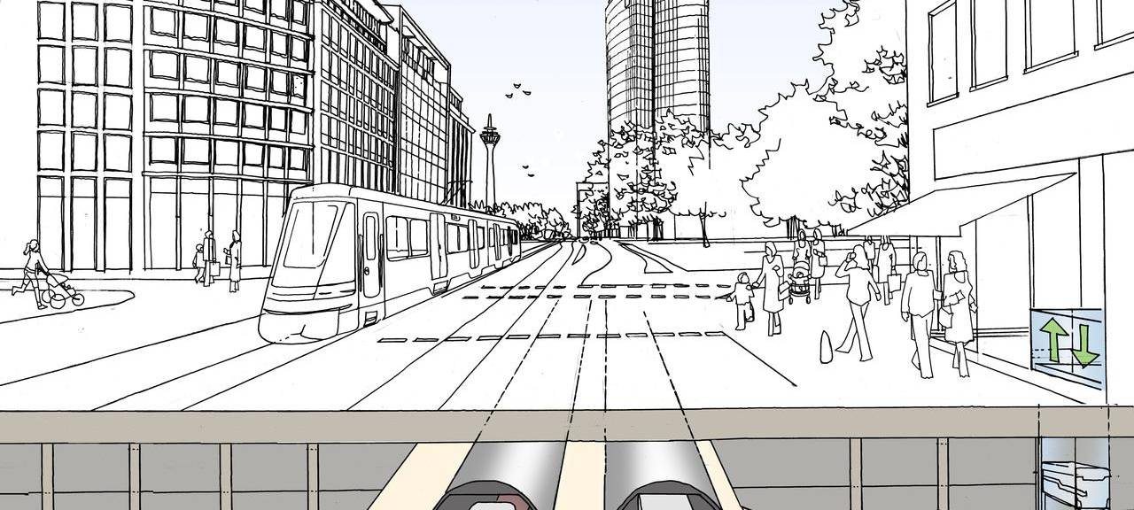 Warentransport: IHK schlägt Tunnelsystem für Düsseldorf vor