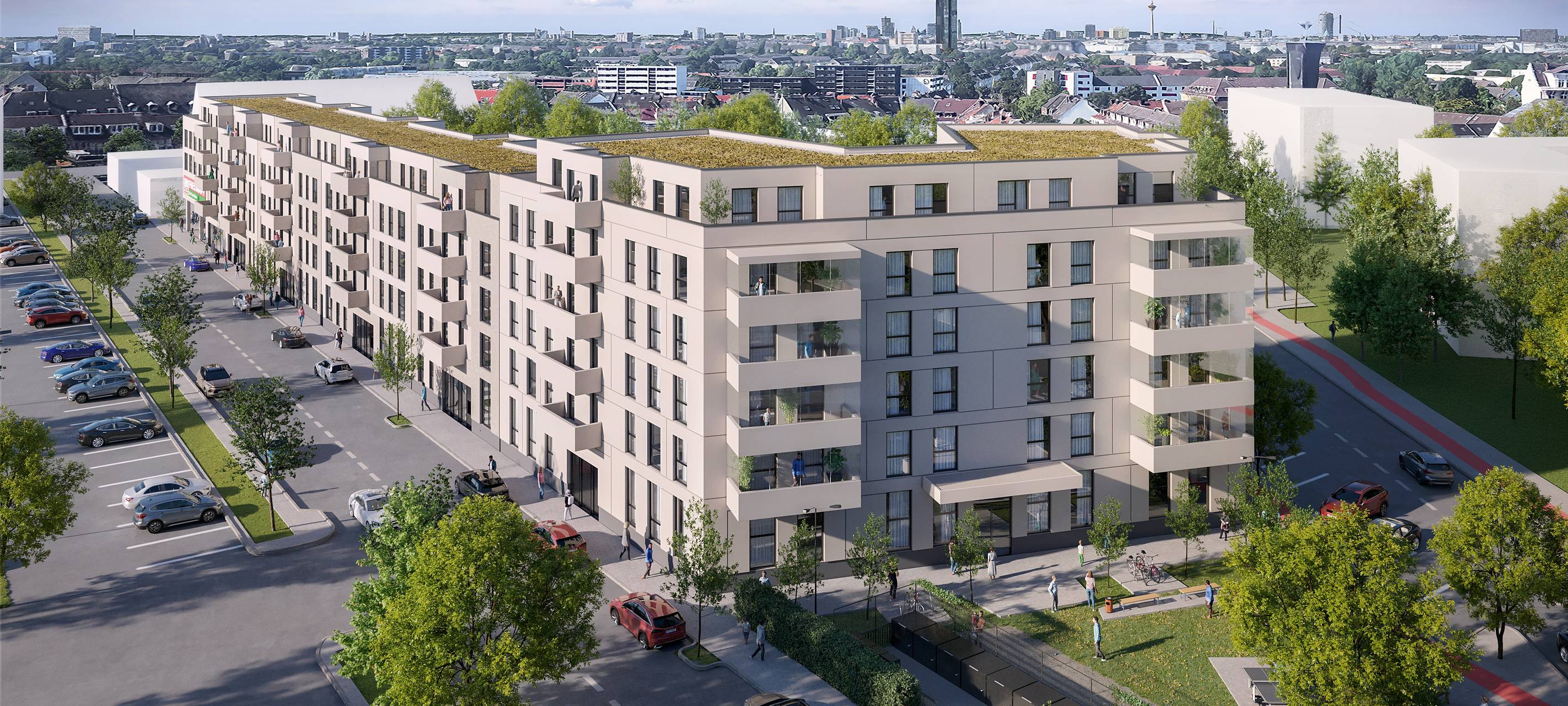 Spatenstich für neues Wohnviertel in Düsseldorf-Rath