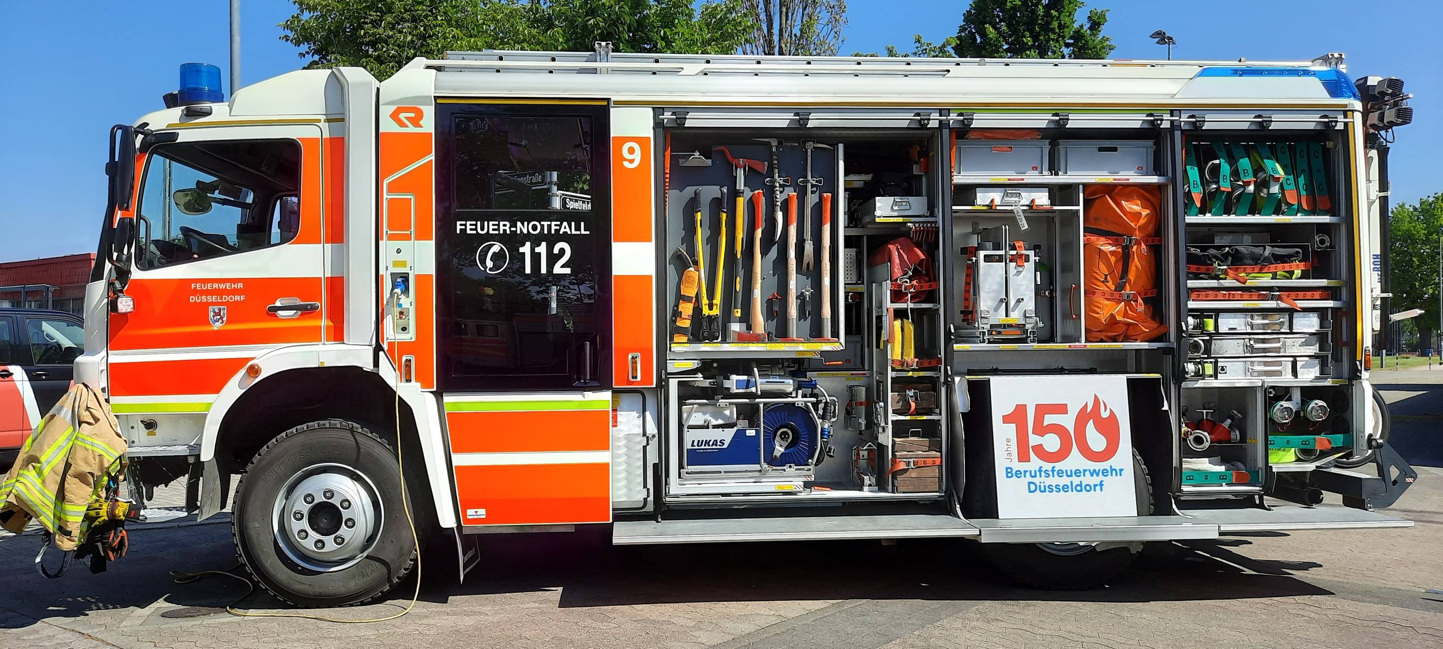 Neue Feuerwache in Düsseldorf-Kaiserswerth