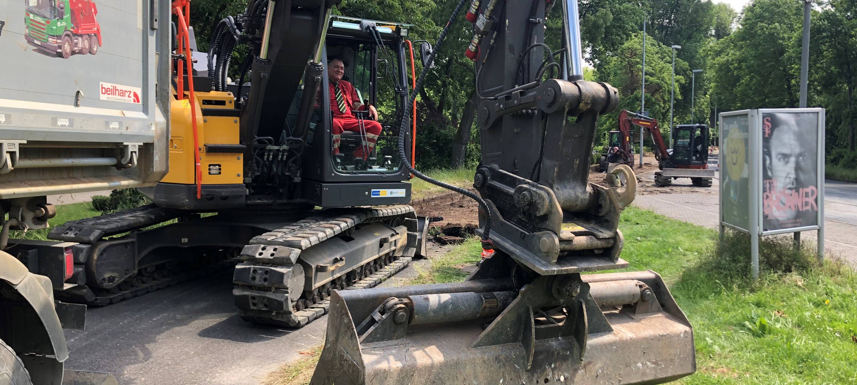 Düsseldorf: Oederallee wird für Radverkehr ausgebaut
