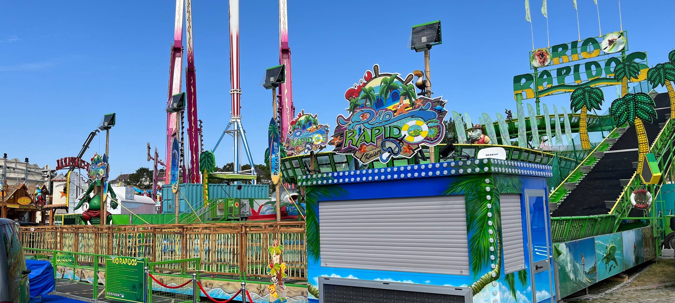 Düsseldorf: Die Größte Kirmes am Rhein ist wieder am Start