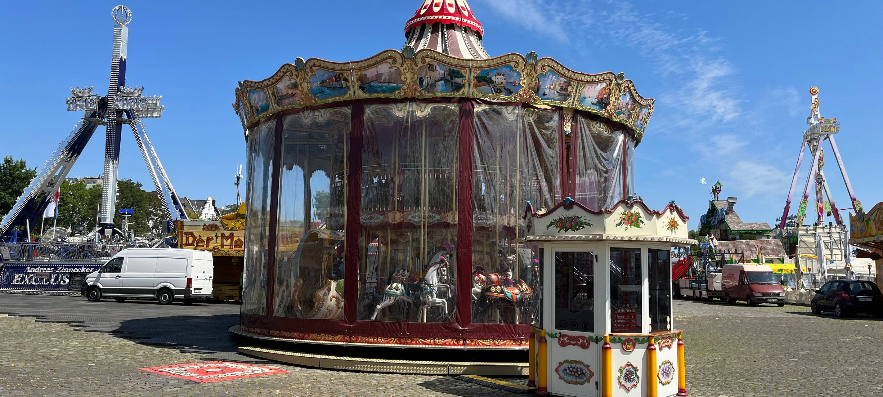Düsseldorf: Die Größte Kirmes am Rhein ist wieder am Start