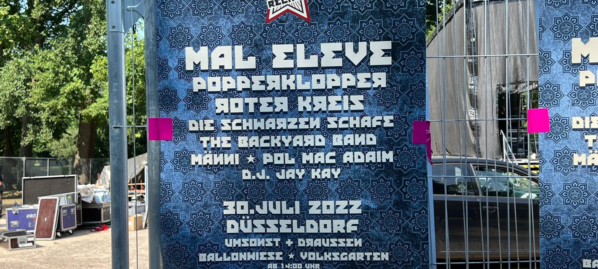 "Rock gegen Rechts" im Volksgarten Düsseldorf