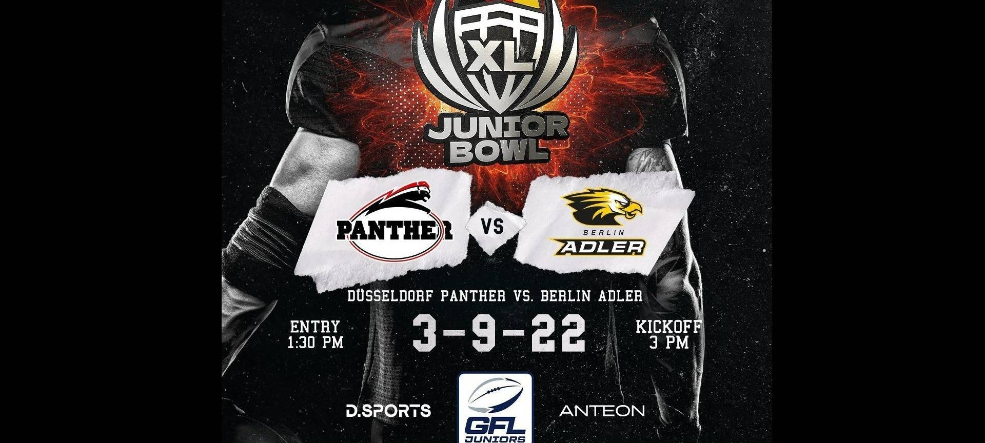 03. September 2022: GFL JUNIOR BOWL