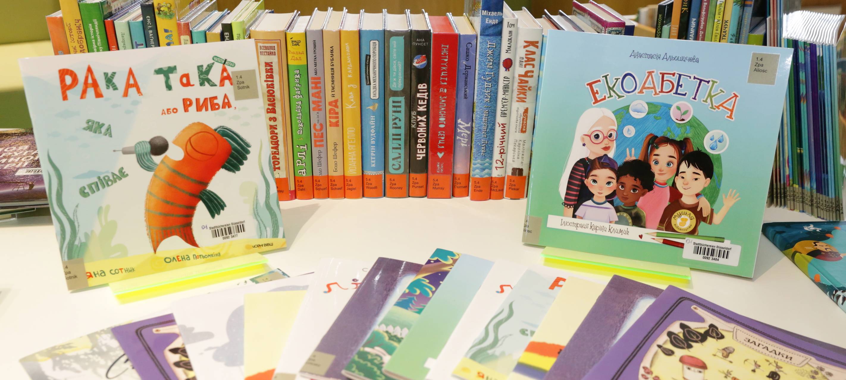 Ukrainische Kinderbücher in den Düsseldorfer Büchereien