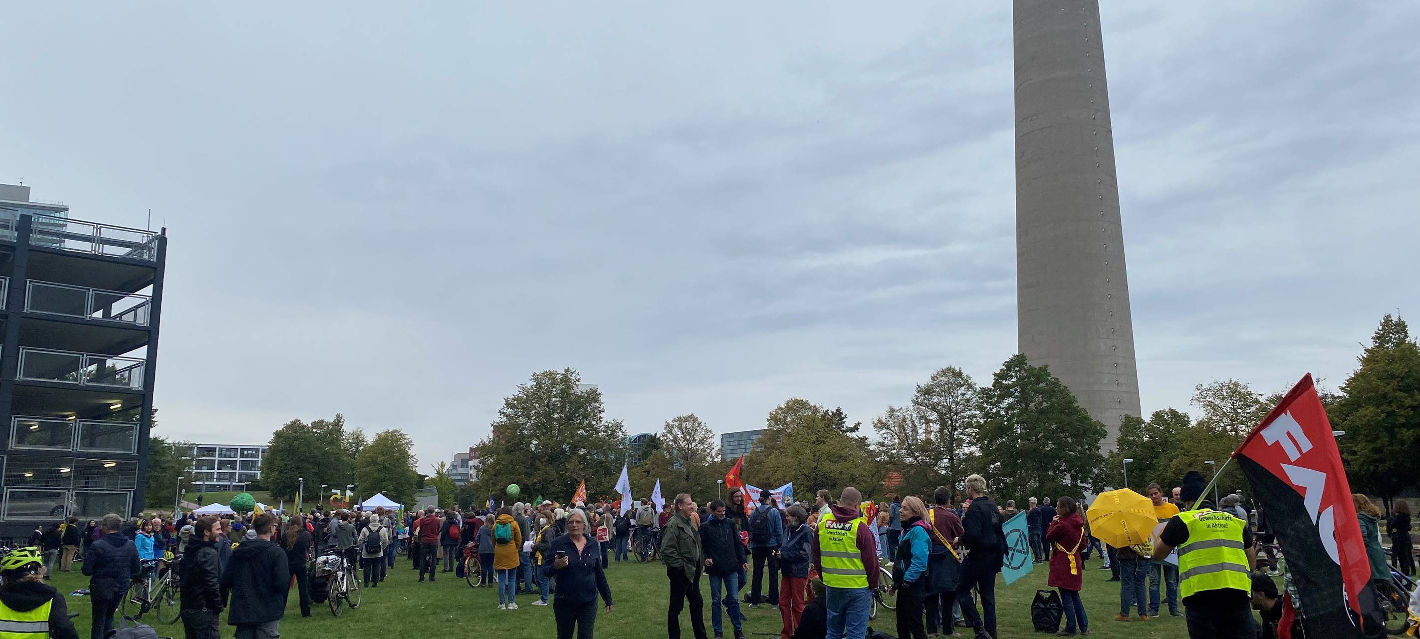 Demo von "Fridays for Future" in Düsseldorf