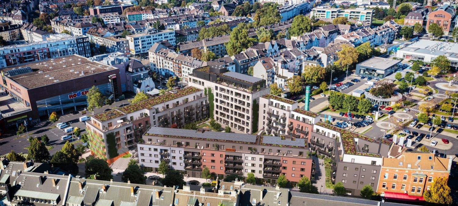 Neues Quartier in Düsseldorf-Flingern