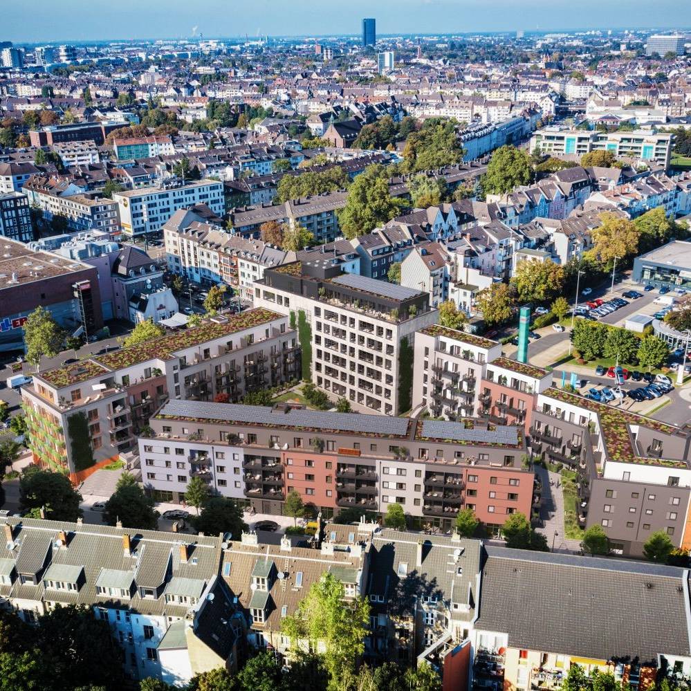 Neues Quartier in DüsseldorfFlingern Antenne Düsseldorf
