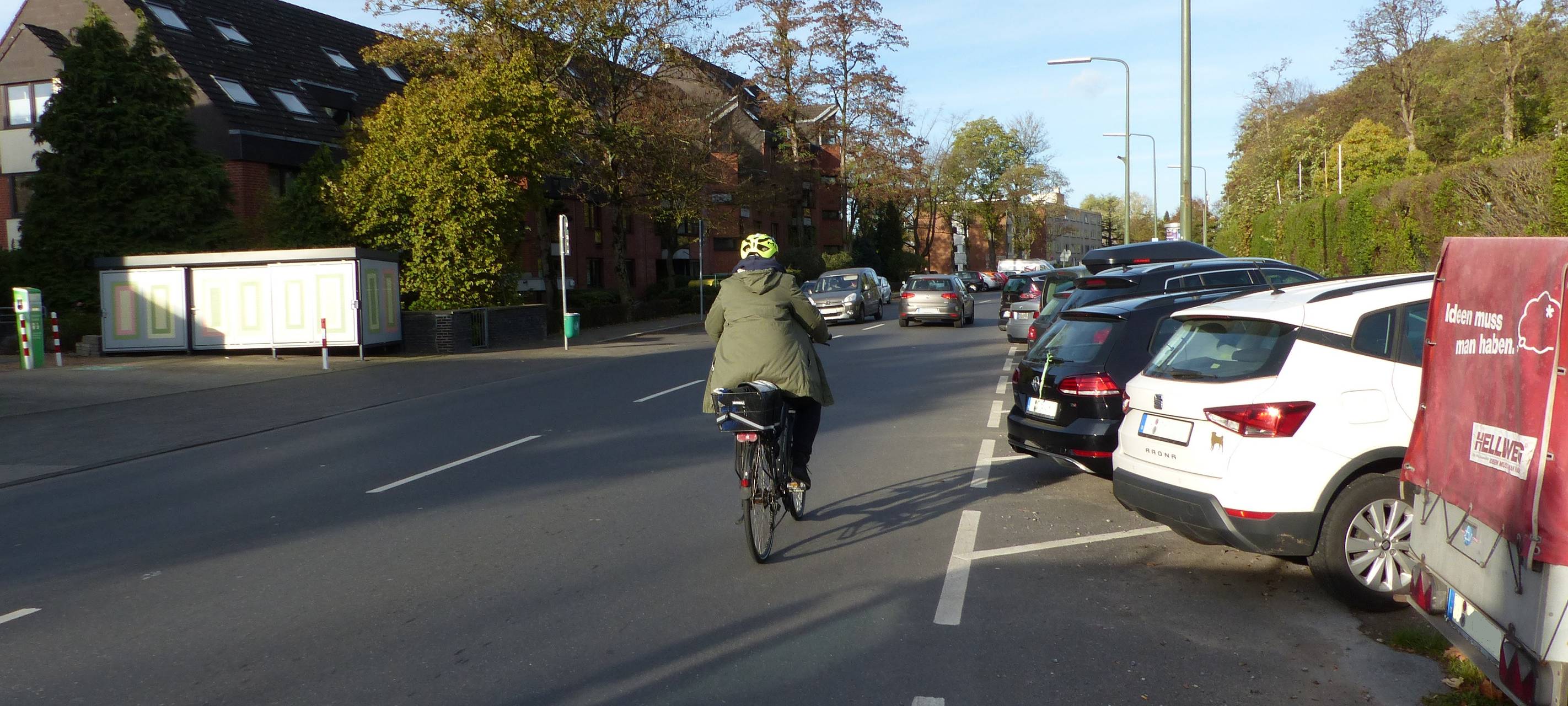 Düsseldorf: Neuer Radweg für die Torfbruchstraße