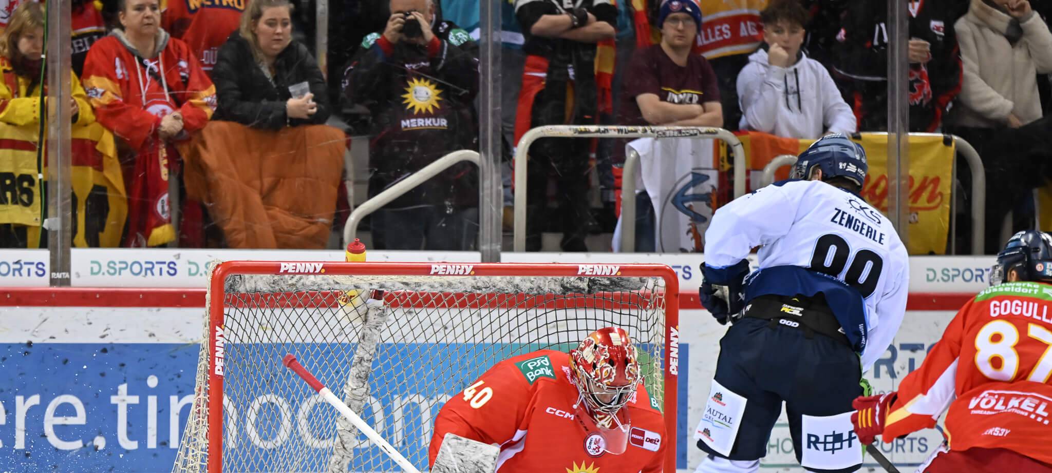 Düsseldorfer EG verliert gegen die Straubing Tigers