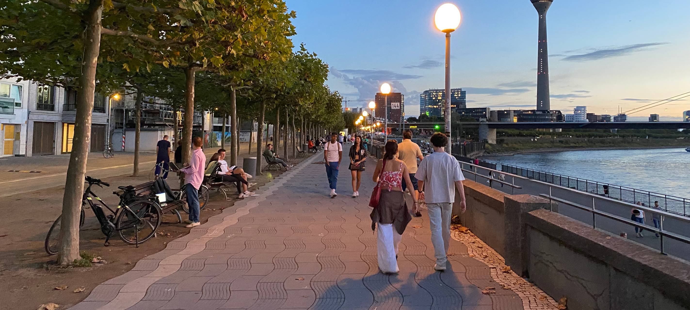Mehr und bessere Beleuchtung für die Düsseldorfer Innenstadt