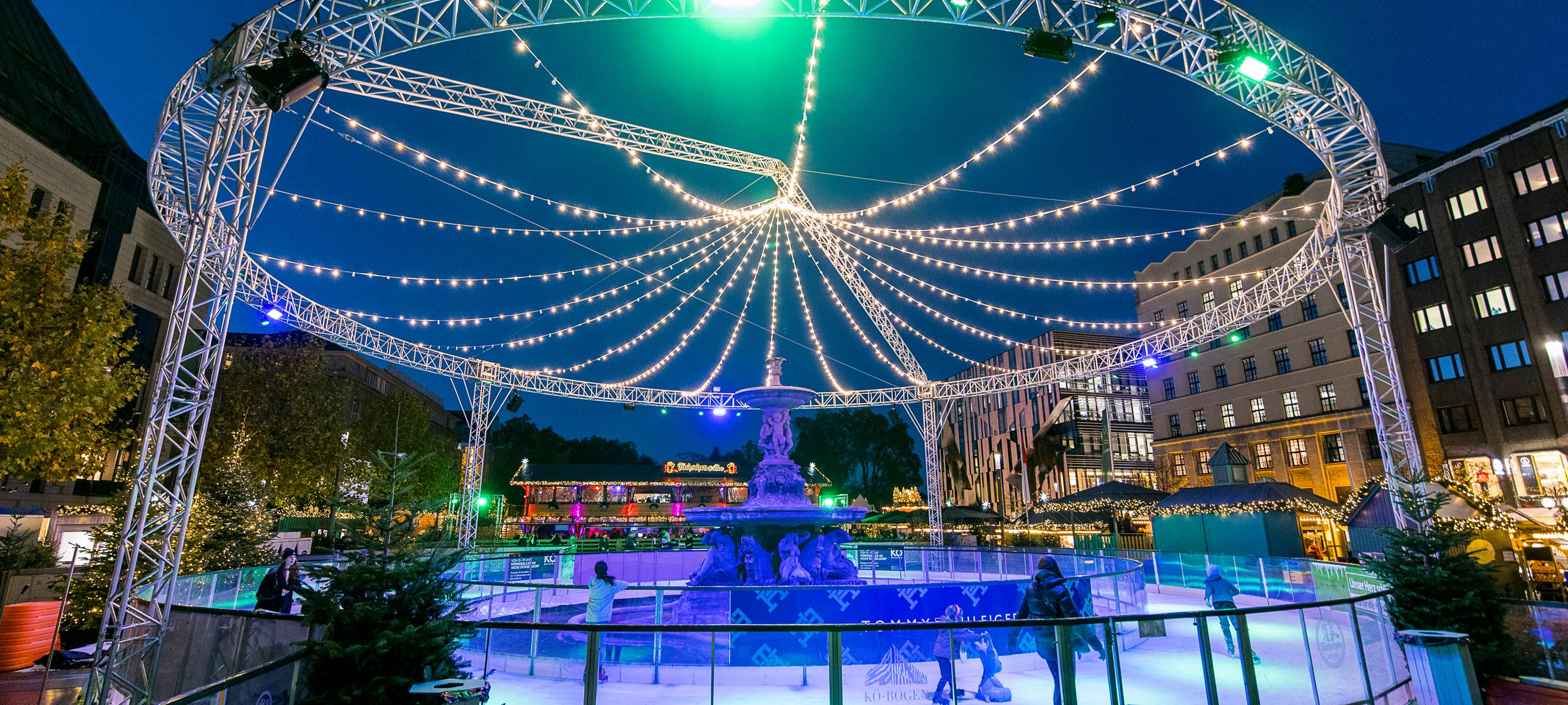 Düsseldorf: Winterwelt wird bis zum Ende der Woche abgebaut