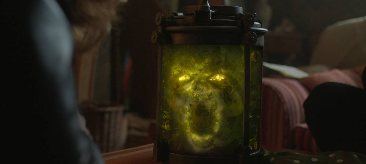 Achtung - ein Geist in der Flasche.