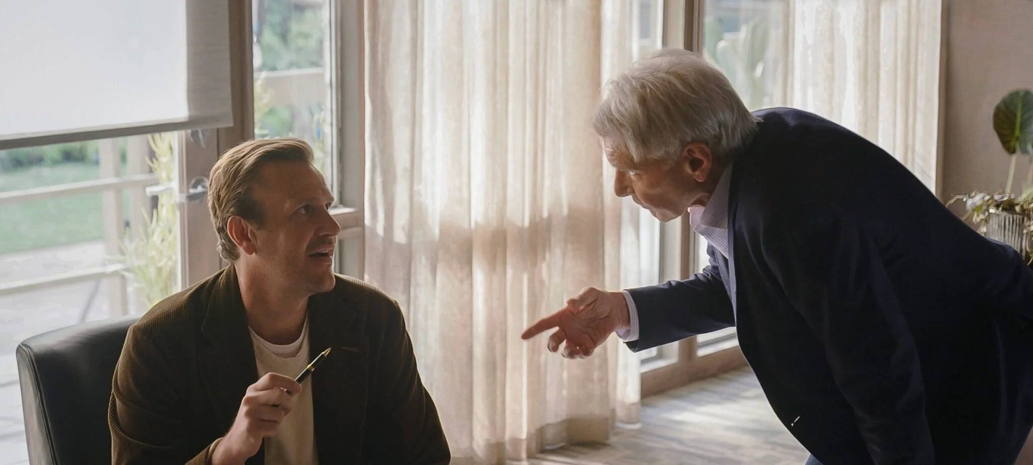 Jimmy und Paul streiten.