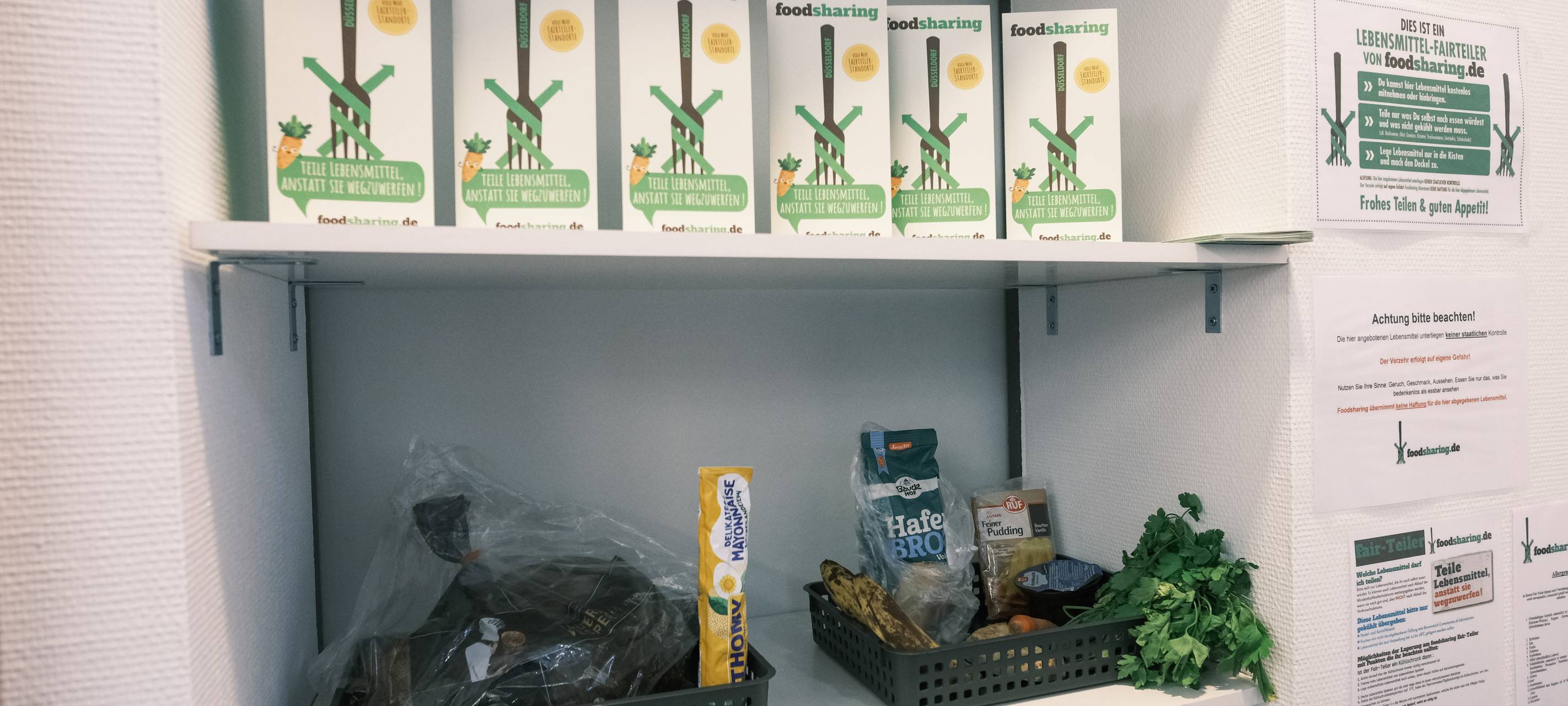 Neues Foodsharing-Angebot in Düsseldorf
