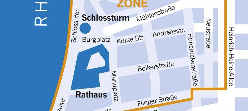 Glasverbot in der Düsseldorfer Altstadt an Karneval