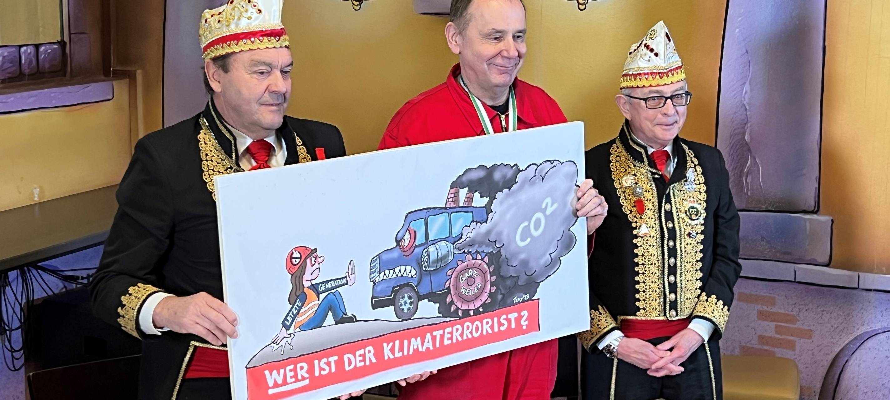 Ein Düsseldorfer Mottowagen enthüllt