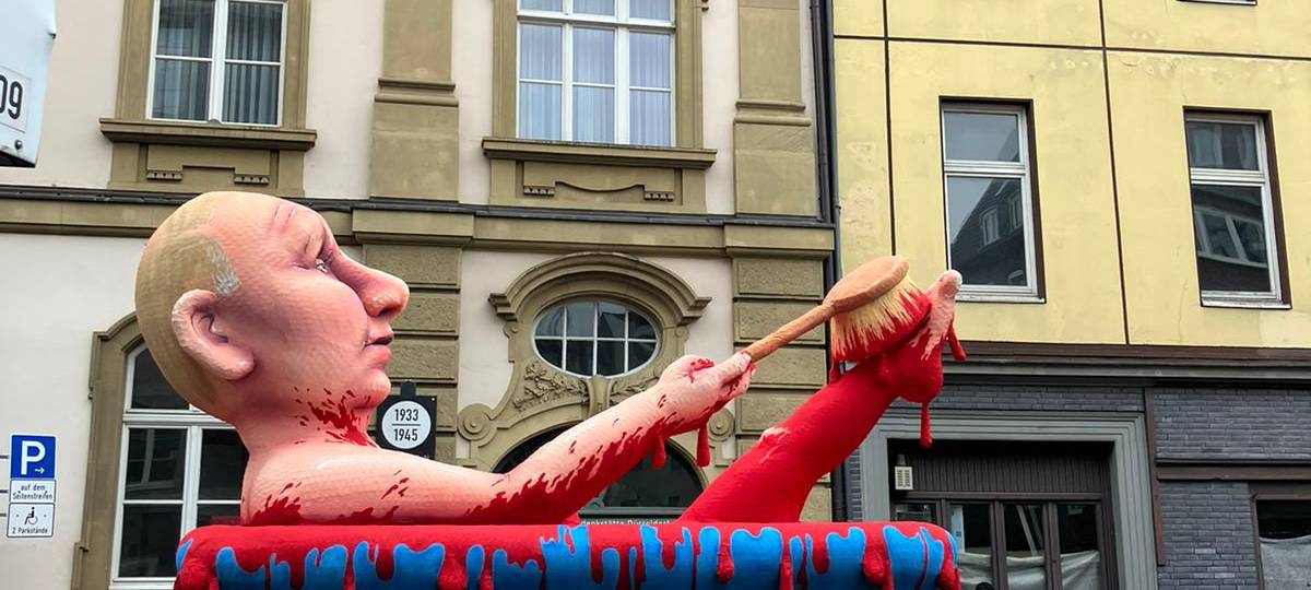 Düsseldorf: Die politischen Mottowagen 2024