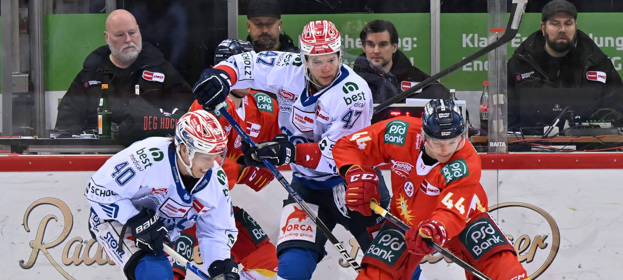 Düsseldorfer EG gewinnt das Heimspiel gegen Schwenningen