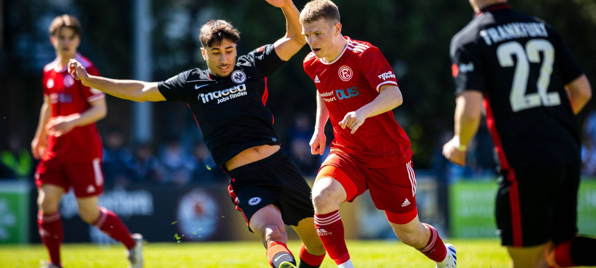Szene von der U19 Champions-Trophy beim BV 04 Düsseldorf