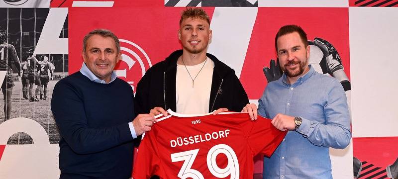Fortuna Düsseldorf bindet Jona Niemiec