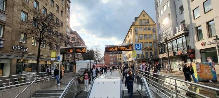 Düsseldorf: Bauarbeiten in der Heinrich-Heine-Passage