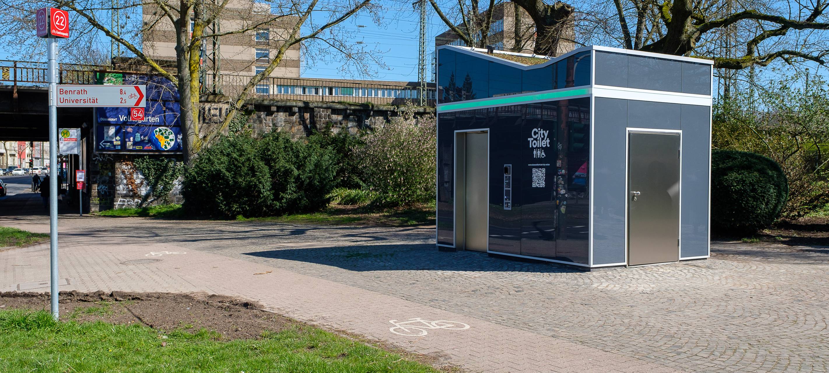 Neue Toiletten für Düsseldorf