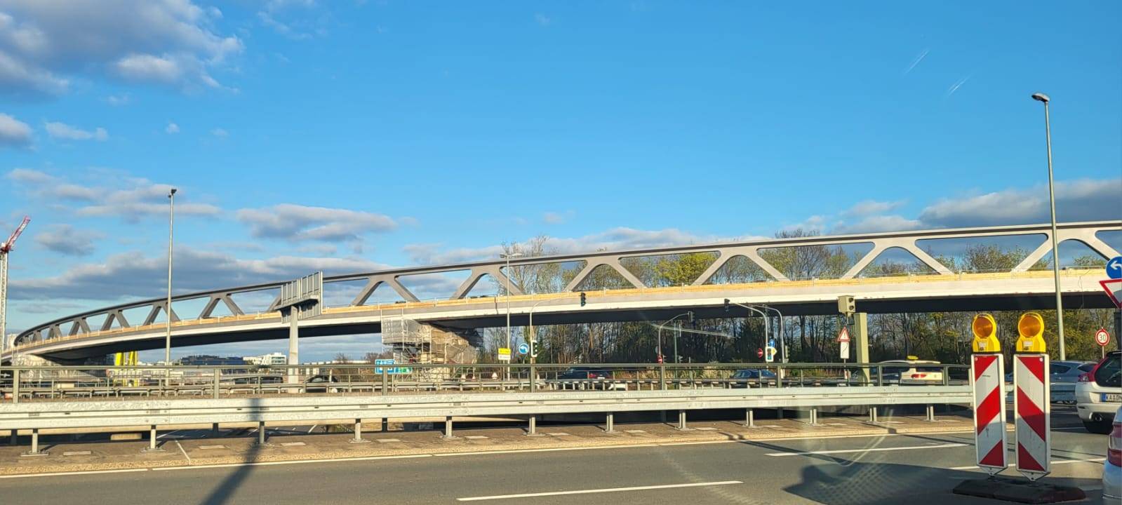 Brücke für die U81 über den Nordstern