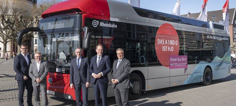 Düsseldorf: Rheinbahn bekommt neue Wasserstoff-Busse