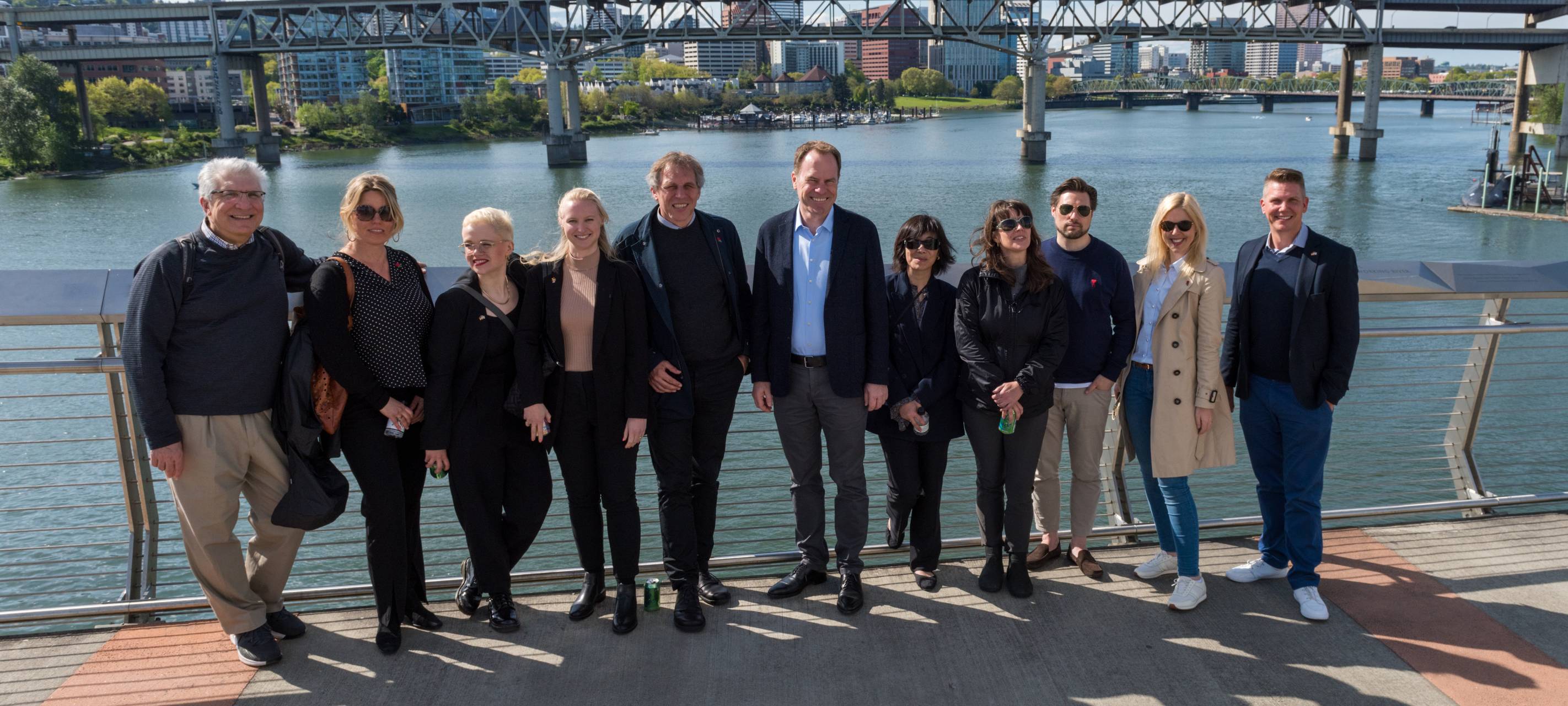 Düsseldorf will enger mit Portland (USA) zusammenarbeiten