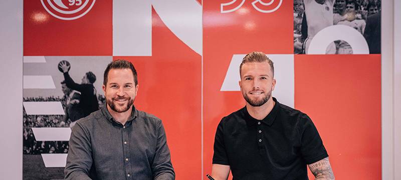 Fortuna Düsseldorf verlängert mit Andre Hoffmann