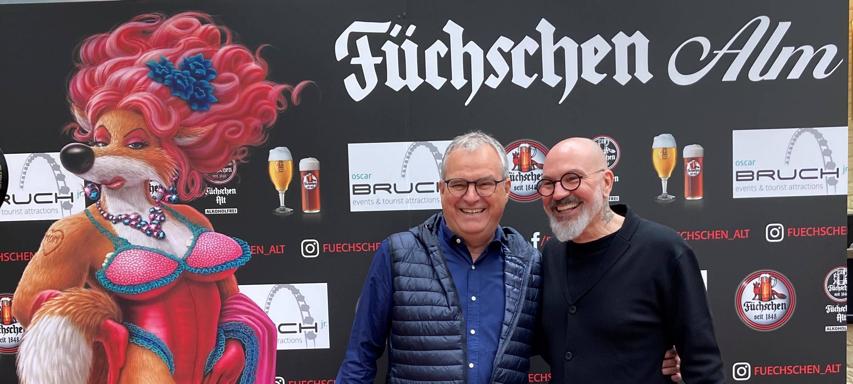 Füchschen-Alm auf der Düsseldorfer Rheinkirmes