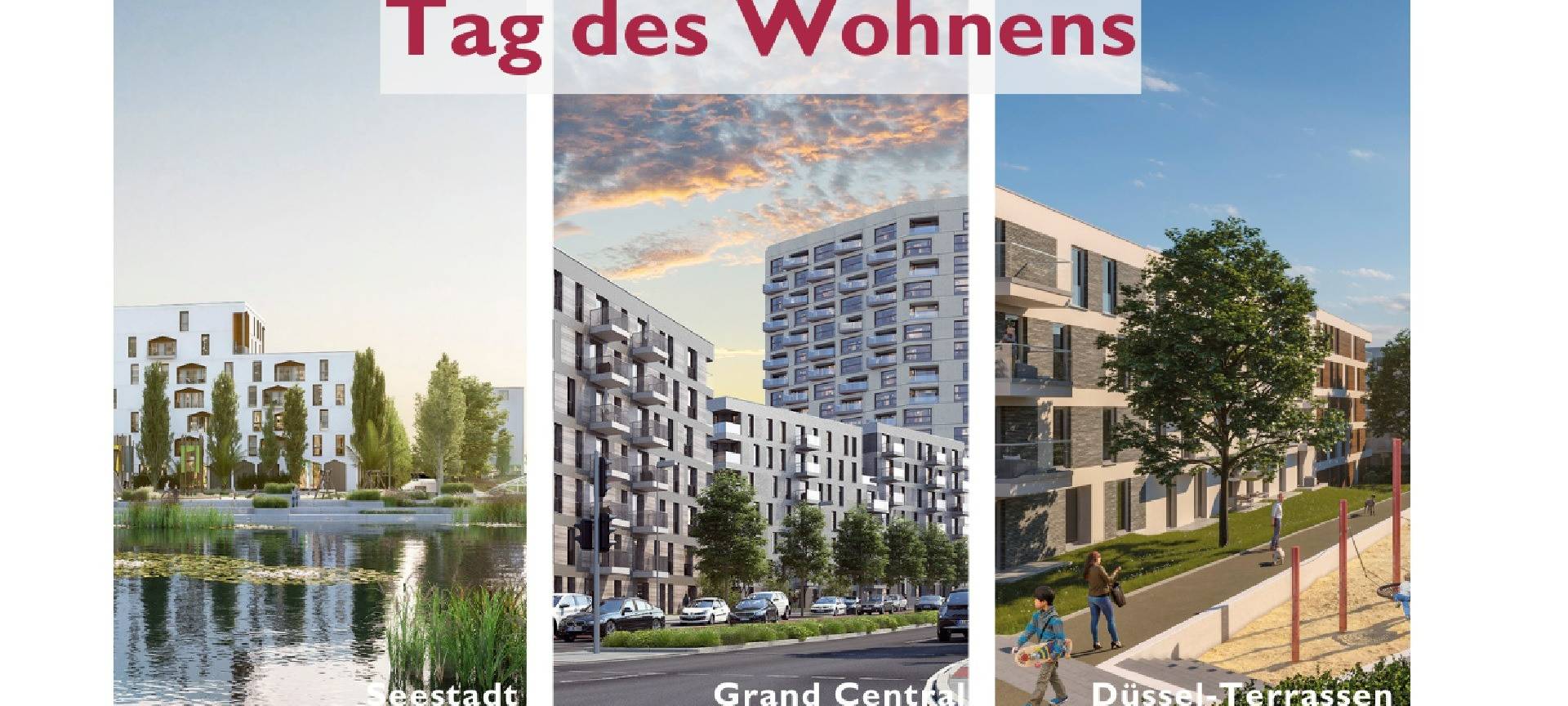 1. Juni 2023: Tag des Wohnens auf dem Areal des Grand Central