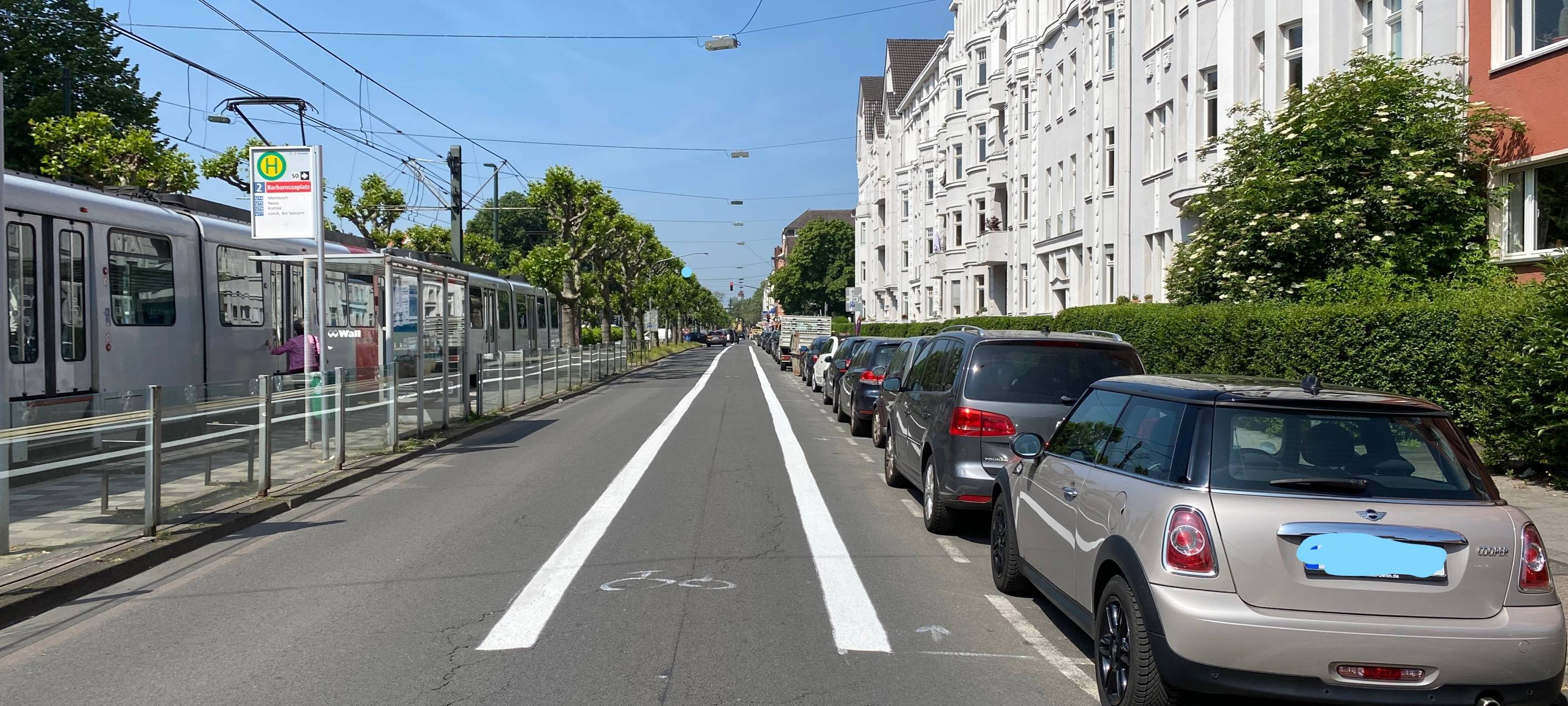 Düsseldorf: Tempo 30 & Fahrradspuren auf der Luegallee