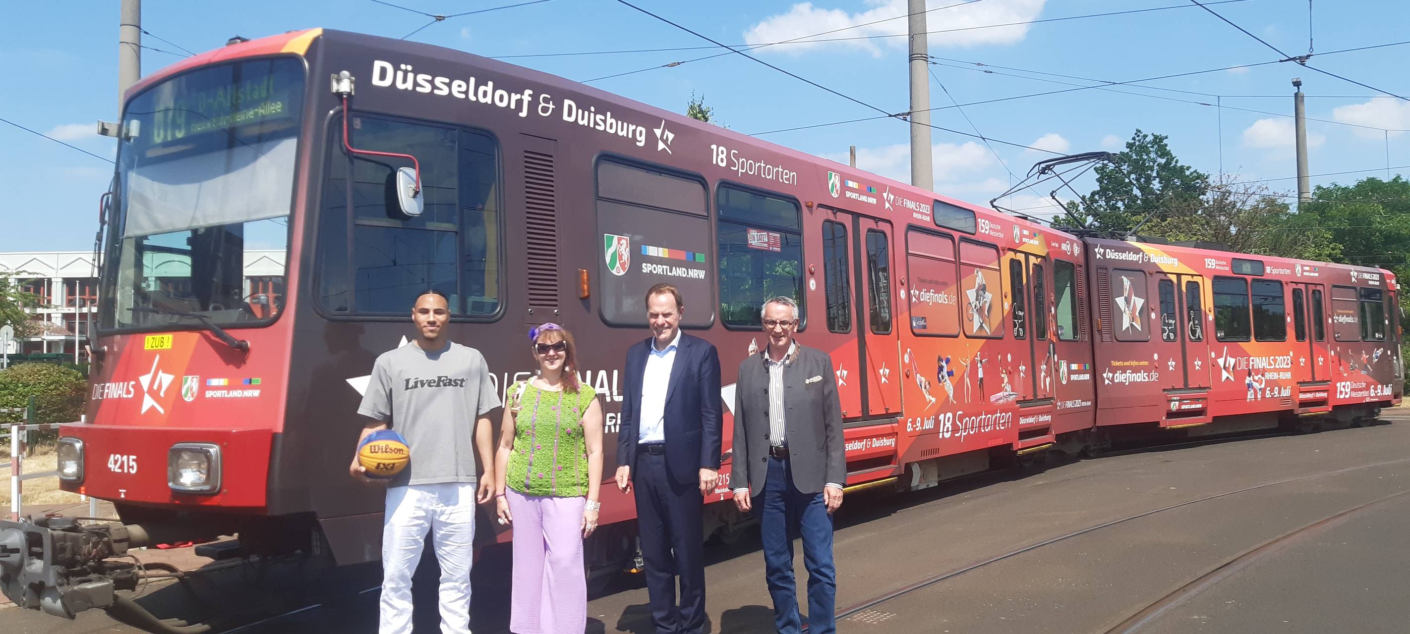 Düsseldorf: Neugestaltete Bahn für die "Finals 2023"