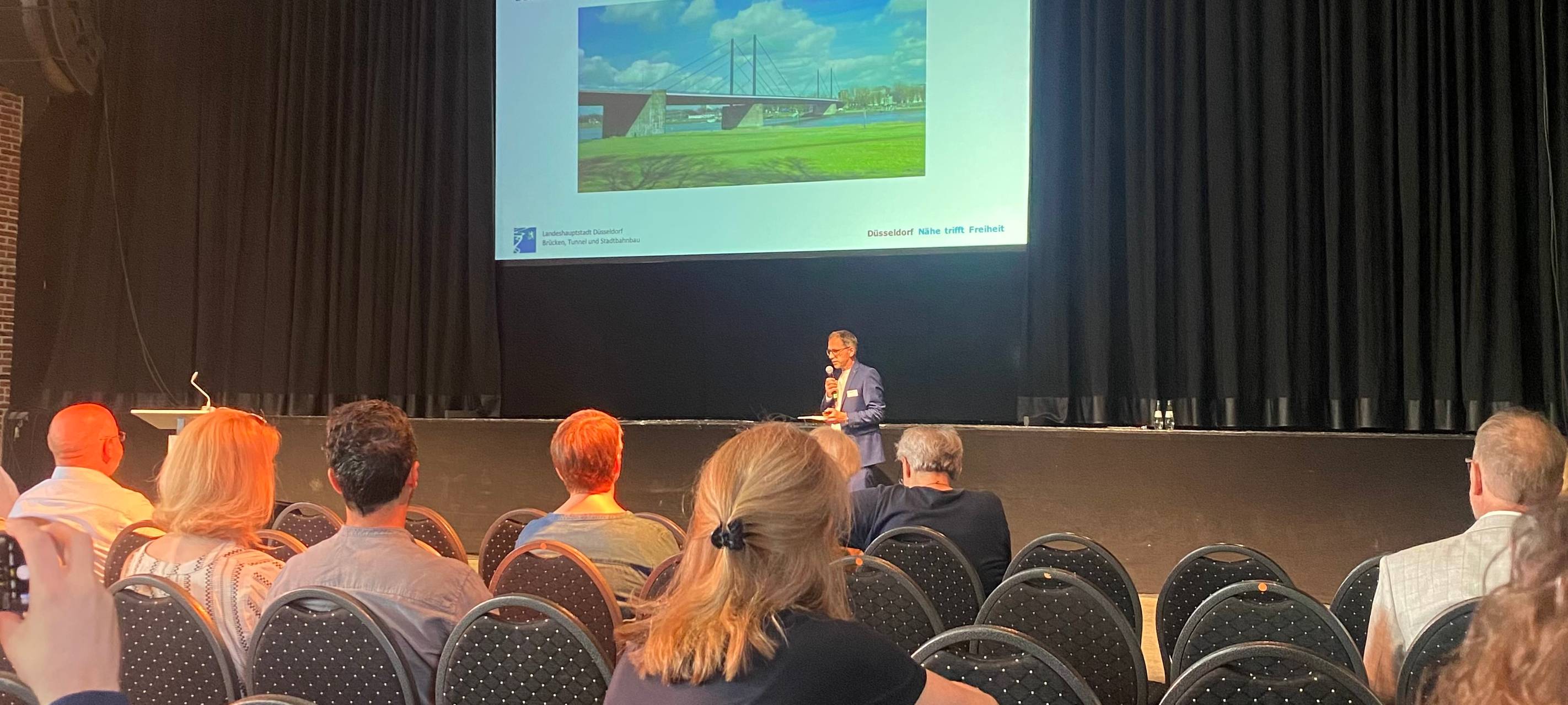 Düsseldorf: Infoveranstaltung Theodor-Heuss-Brücke
