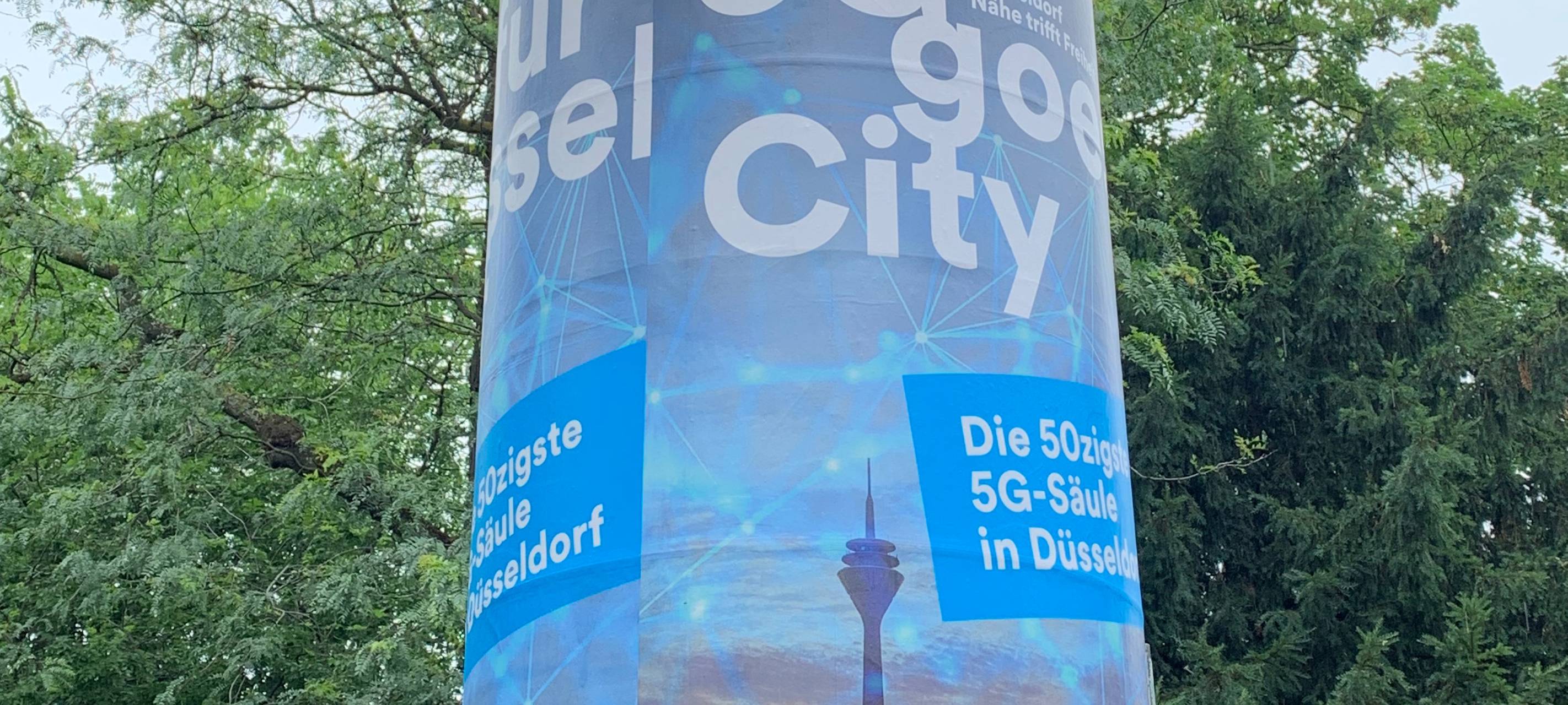 5-G-Netzausbau in Düsseldorf geht weiter voran
