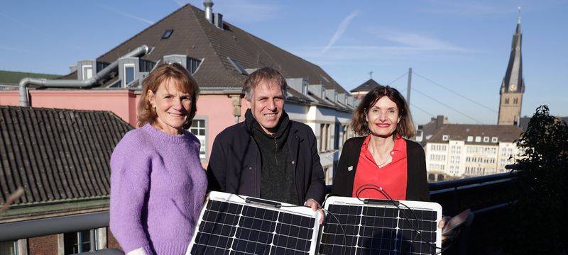 Immer mehr Balkonkraftwerke in Düsseldorf