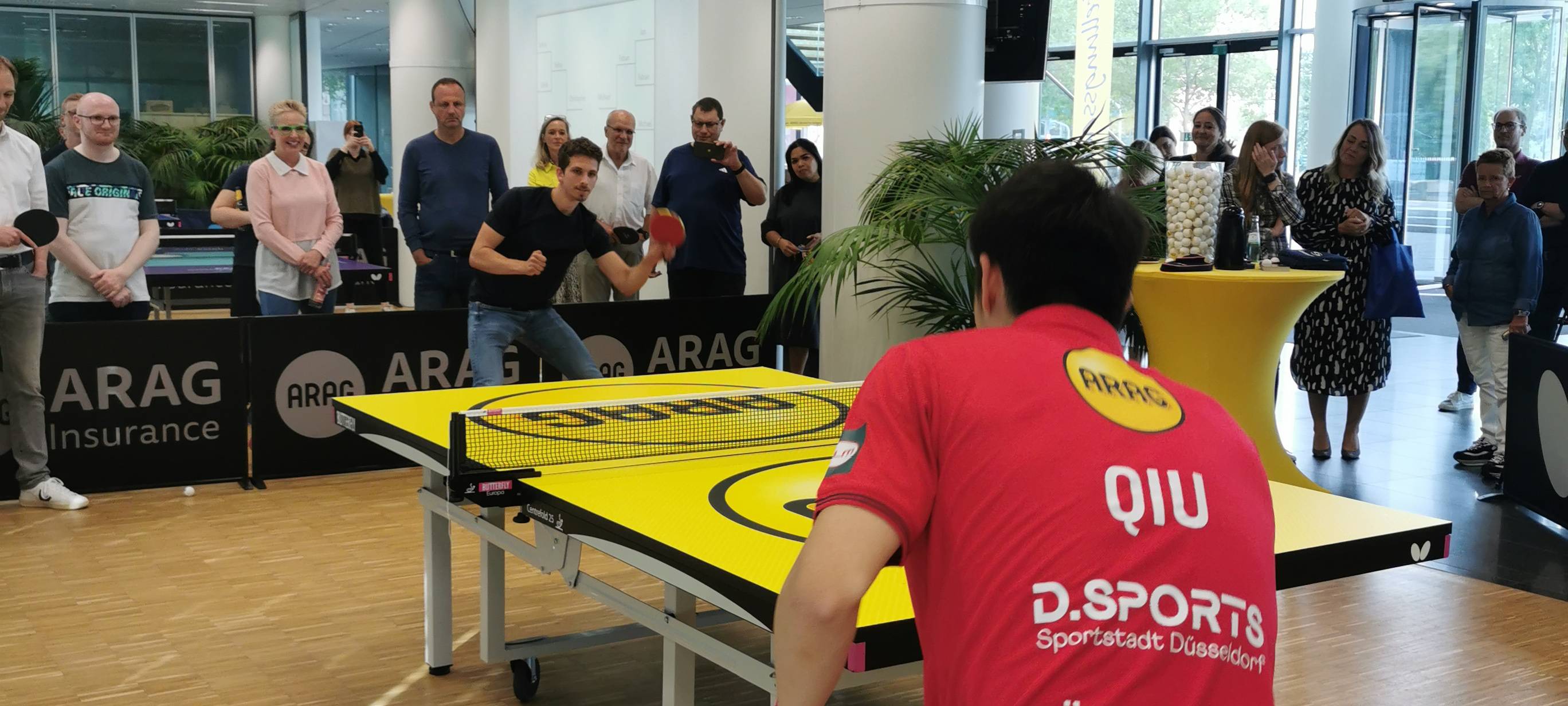 1-Punkt-Tischtennis WM in Düsseldorf